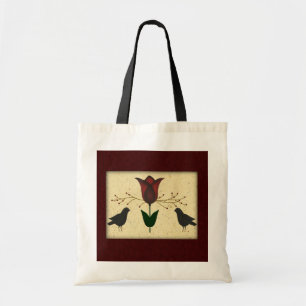 Primitive Tulpen Budget-Tasche Tragetasche
