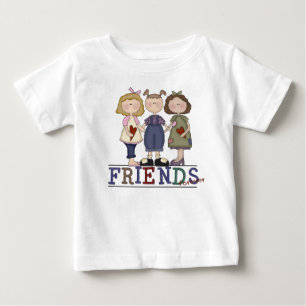 Primitive Volkskunst-Freunde für das Shirt von Kle
