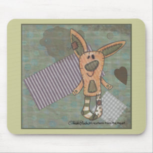 Primitiver Hase Mousepad