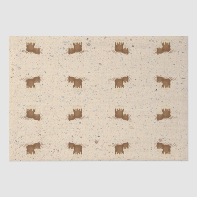 Primitives Candles-Tissue Seidenpapier (Vorderseite)