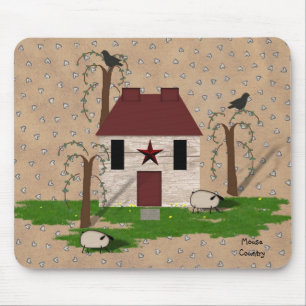Primitives Haus Mousepad