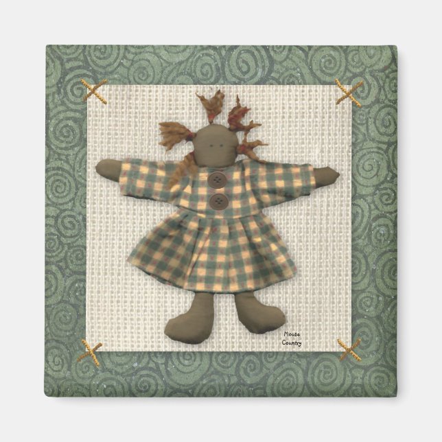 Primitives Puppenmagnet Magnet (Vorne)