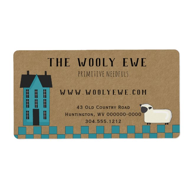 Primitives Saltbox-HAUS AUF KRAFT-SCHIFFSKENNZEICH (Vorne)