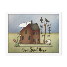 Primitives Salz Box Zuhause Housewärming Party |