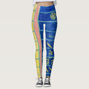 Primordial Chaos 13   Hilma af Klint   Leggings