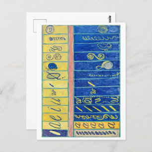 Primordial Chaos 13   Hilma af Klint   Postkarte