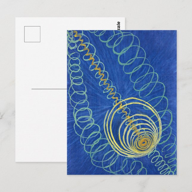 Primordial Chaos 16 | Hilma af Klint | Postkarte (Vorne/Hinten)