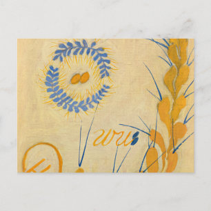 Primordial Chaos, Nr. 26 von Hilma af Klint Postkarte