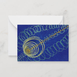 Primordial Chaos von Hilma af Klint Mitteilungskarte