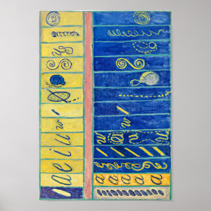 Primordiales Chaos, Nr. 13   Hilma af Klint   Poster