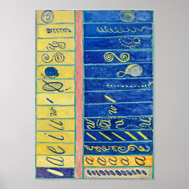 Primordiales Chaos, Nr. 13 | Hilma af Klint | Poster (Vorne)