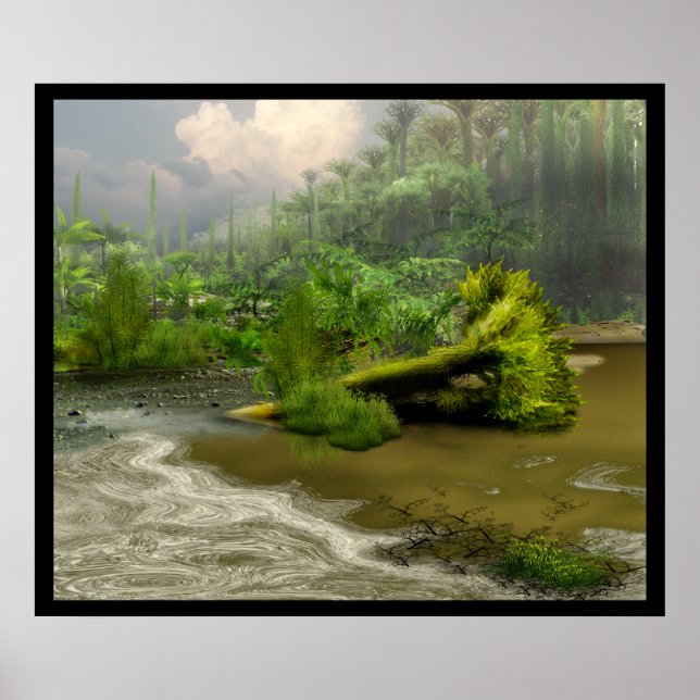 Primordischer See Poster (Vorne)