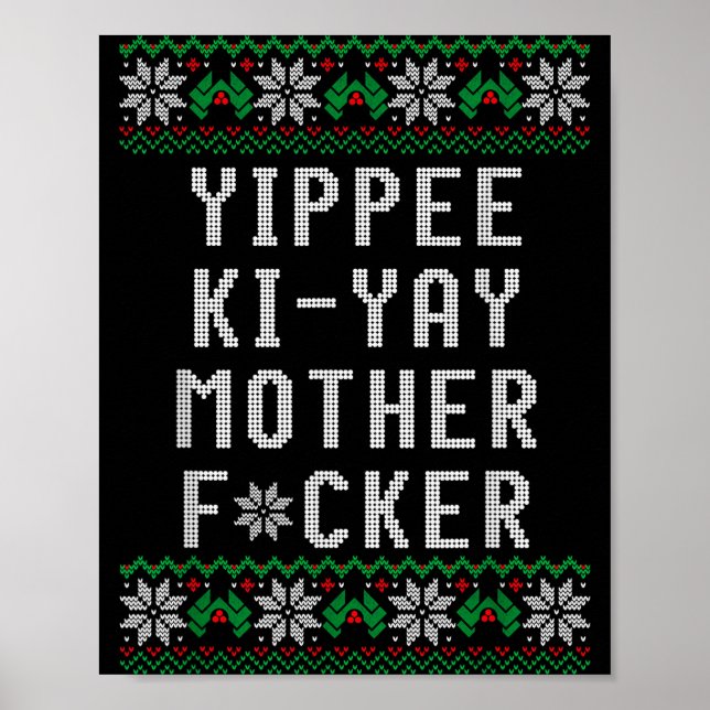 Primotees Uni-adults Black Christmas - Small - Lon Poster (Vorne)