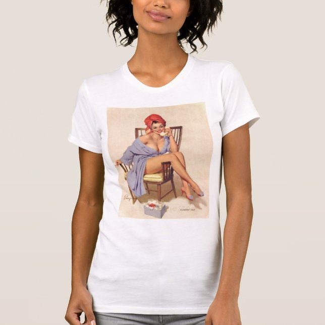 Primping Pinup T-Shirt (Vorderseite)