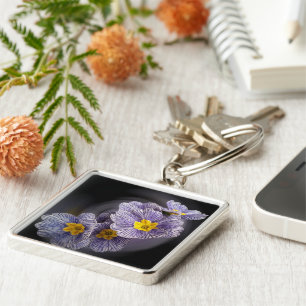 Primrose Flowers Schlüsselanhänger