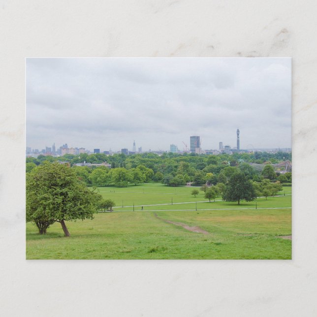 Primrose Hill London Postkarte (Vorderseite)