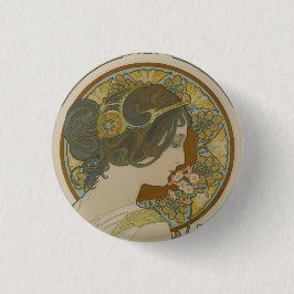 Primrose von Alphonse Mucha (1899) Button
