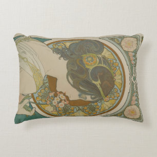 Primrose von Alphonse Mucha (1899) Dekokissen