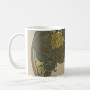 Primrose von Alphonse Mucha (1899) Kaffeetasse
