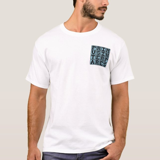 Primus Inter Pares, erste unter Gleichen T-Shirt (Vorderseite)