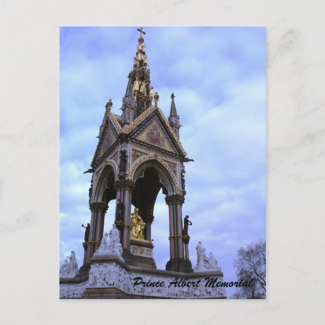 Prince Albert Memorial Postcard Postkarte (Vorderseite)