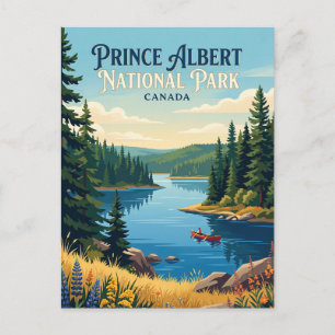 Prince-Albert-Nationalpark Kanada Postkarte