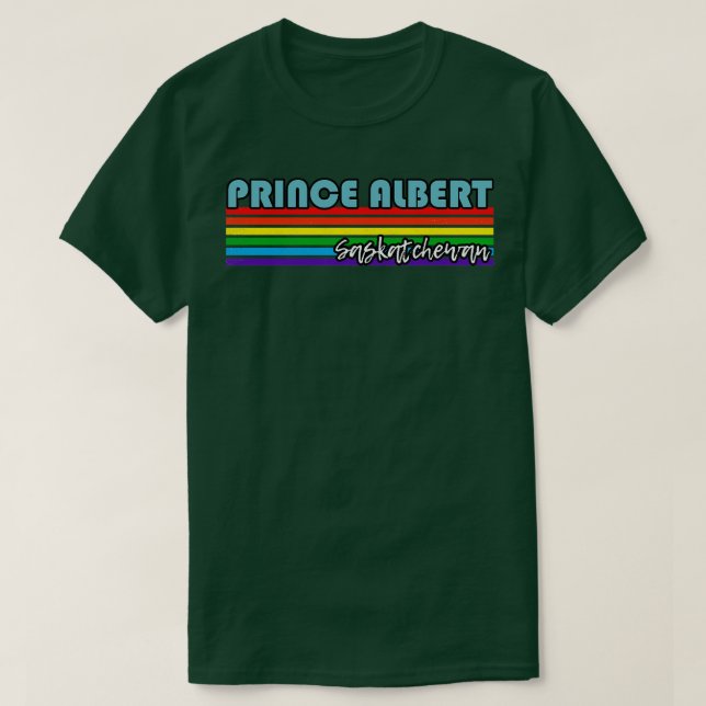 Prince Albert Saskatchewan Pride Prince Albert LG T-Shirt (Design vorne)