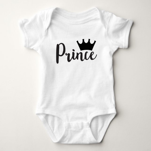 Prince - Baby Onsie Baby Strampler (Vorderseite)