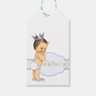 Prince Baby Shower Geschenkanhänger
