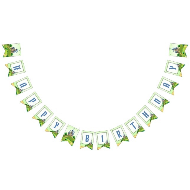 Prince Birthday Party Wimpelkette (Alle)