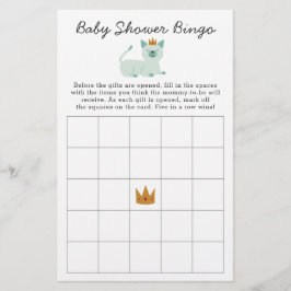 Prince Cat Bingo Baby Showspiel