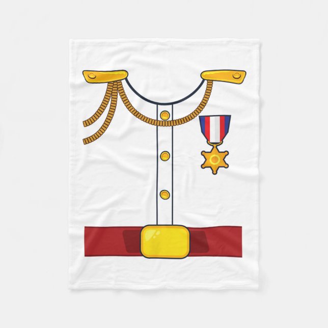 Prince Charming Costume Fun Halloween Fleecedecke (Vorderseite)