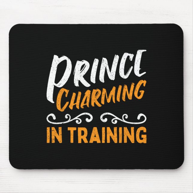Prince Charming in der Ausbildung Märchen Mousepad (Vorne)