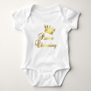 Prince Charming in Gold T - Shirt für Baby oder Er