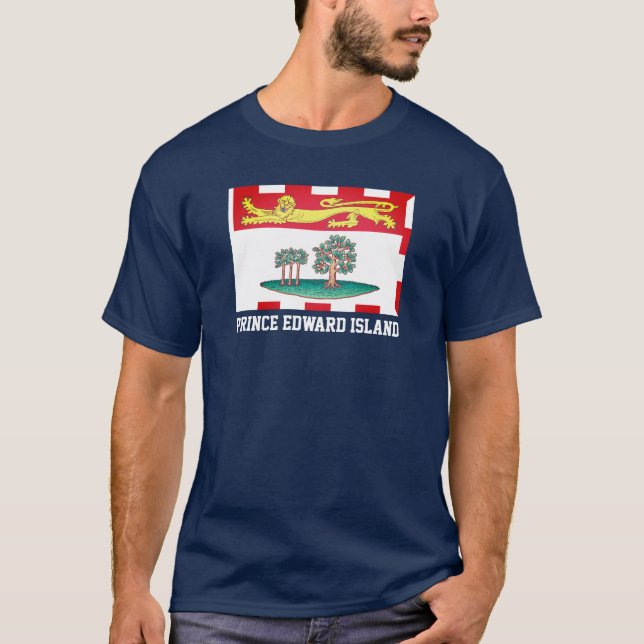 Prince Edward Island Flag T-Shirt (Vorderseite)