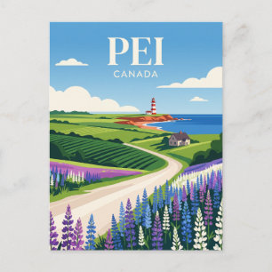 Prince Edward Island Kanada Postkarte