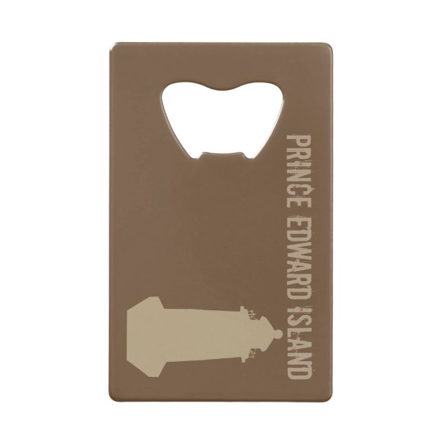 Prince Edward Island Lighthouse Geldbeutel Flaschenöffner (Vorderseite)