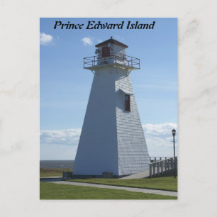 Prince Edward Island-Lighthouse Postkarte