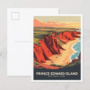 Prince Edward Island Nationalpark Kanada Reise Postkarte