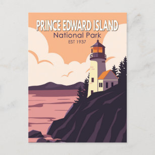 Prince Edward Island Nationalpark Kanada Vintag Postkarte