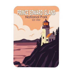 Prince Edward Island Nationalpark Kanada Vintage Magnet