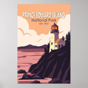 Prince Edward Island Nationalpark Kanada Vintage Poster