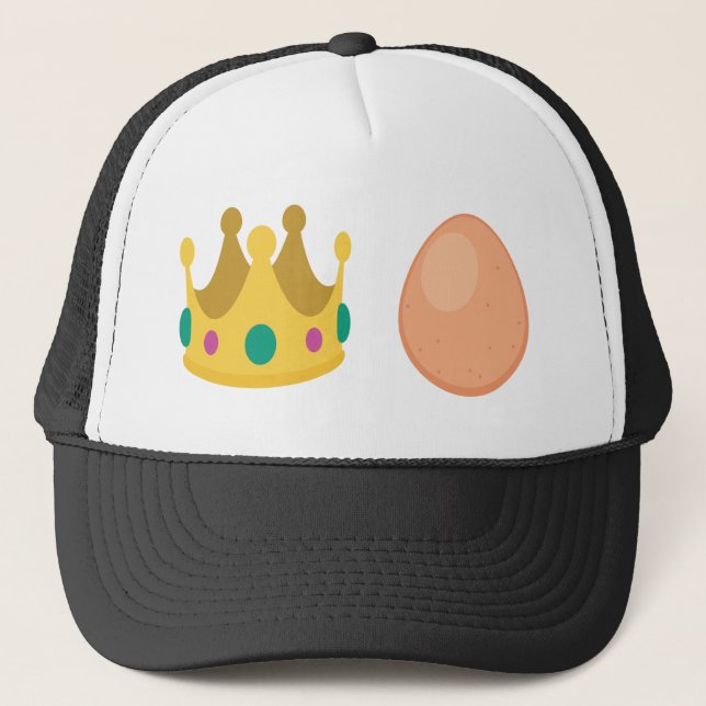 Prince Egg hat Truckerkappe (Vorderseite)