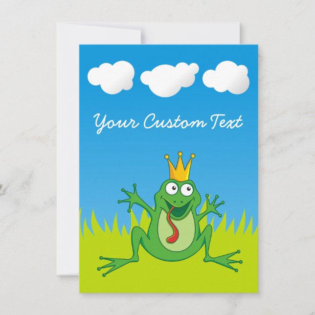 Prince Frog 4,5" x 6,25" (Vorderseite)