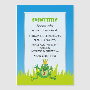 Prince Frog Magnetkarte