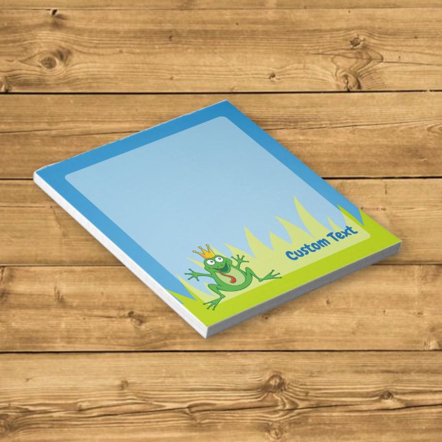 Prince Frog Notepad Notizblock (Von Creator hochgeladen)
