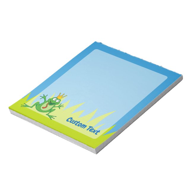 Prince Frog Notepad Notizblock (Rotiert)