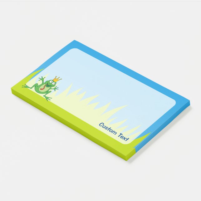 Prince Frog Post-it Klebezettel (angewinkelt)