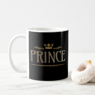 PRINCE - Große mittelalterliche Königliche Krone Kaffeetasse