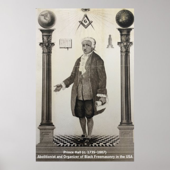Prince Hall (c. 1735-1807) Poster (Vorne)